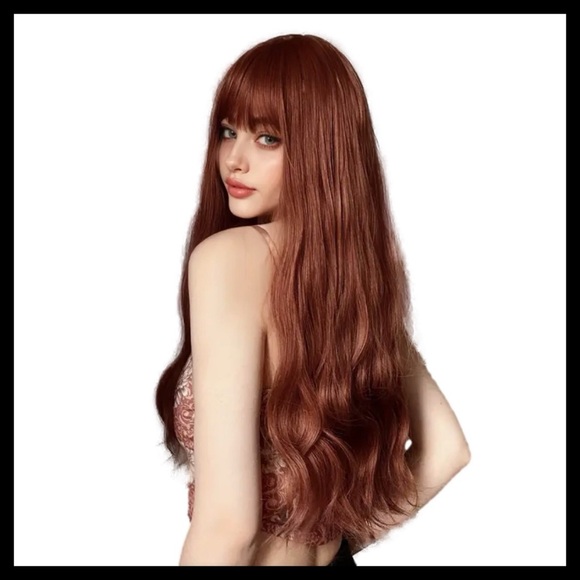 Luxurious Hair Other - LUXURIOUS HAIR 26” Inches Synthetic Wig Color: Cinnamon